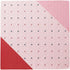HAMAMONYO Furoshiki(35.5 in.) 'Flower Crest & Hexagonal Pattern'...
