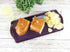Calypso Basics Melamine Sandwich, Tidbit Tray, Plum...