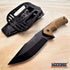 Tactical Knife Hunting Knife Survival Knife 9" Full Tang Fixed Blade Knives Camping Accessories Camping Gear Survival Kit Survival Gear And Equipm...