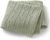 Baby Blanket for Boys Girls Knitted Neutral Swaddle Blanket Soft Lightweight Receiving Blankets for Newborn Infant Crib Stroller Light Green 30 x ...