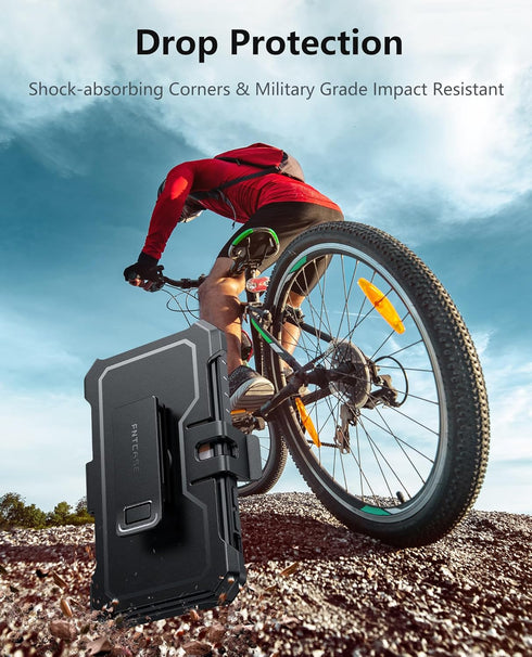 FNTCASE for iPhone 11 Phone Case: for iPhone XR Case with Kickstand & Holster Shockproof Military Grade Protective Cover - Dual Layer Full Protect...