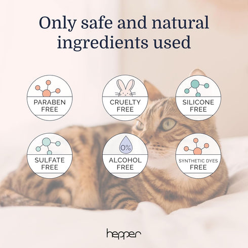 Hepper Pet Cologne Spray - Long-Lasting Dog/Cat Cologne & Perfume Spray for Pups/Kittens - Grooming Elegance & Enduring Fragrance! Aloe and Cucumb...