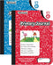 BAZIC Primary Journal Composition Book Marble, 100 Sheet Drawing & Writing Grades K- 2 Notebook Journal Comp Notebooks for Kindergarten School, 2-...