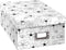 Pioneer Photo Albums B-1BW Inked Storage Box, Floral Design...