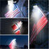Solar Flag Pole Light, Bright White 6000k Flagpole Light Upgrade Solar Powered for 5ft 6ft Flag Pole,Waterproof Outdoor Dusk to Dawn Led Solar Lig...