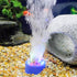 Penn-Plax Cascade Multi-Colored Rainbow LED Air Stone – Great Bubbler for Freshwater & Saltwater Aquariums – 2.5” Diameter...