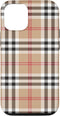 iPhone 12/12 Pro Checkered Plaid Flannel Gingham Pattern Case...