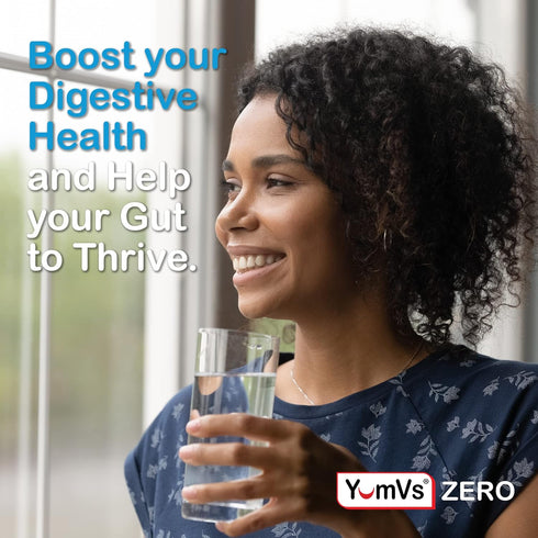 YUM-V'S - Zero Sugar Probiotic Gummies for Digestive Health - Sugar Free Probiotics for Women, Men & Kids - Gut Health Probiotic Gummies for Adult...
