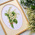 Povitrulya Counted Cross Stitch Kit for Adults 'Lily of The Valley' - Embroidery Set with May Lily Flower Bouquet...