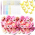 44 Pieces Graduation Cap Decorating Kit, Assorted Artificial Flowers, Rhinestones, Alphabet and Number Stickers and Butterflies for DIY Grad Cap T...