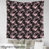 Cherry Blossom Flower Fabric by The Yard Pink Outdoor Blooming Floral Fabric for Craft Art Lovers Japaneses Style Rustic Spring Theme Fabric for D...