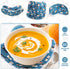 Cunhill Microwave Bowl Holders 4 Pcs Bowl Potholders Soup Bowl Cozy Bowl Hot Bowl Holder Multipurpose Hot Heat Proof Plate Holder Pot Holders for ...