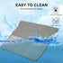 Pet Dog Cooling Bed Mats,Self Cooling Pet Dog Cool Mat Pads for Dogs Cats Indoor and Outdoor (X-Large(28x40 inch), Grey)...