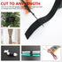 Hook and Loop Straps Double-Sided Adhesive Strip and Cables Self-Gripping Hook and Loop Roll,Cut To Length,Reusable Wide 1.2in Fastening Cable Str...