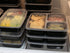 10 Pack - SimpleHouseware 3 Compartment Food Grade Meal Prep Storage Container Boxes (36 ounces)...