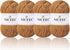 NICEEC 4 Skeins Crochet Yarn Soft Knitting Yarn for Beginners Cotton-Nylon Blend Yarn Easy-Use Yarn for Starters Crochet Kit Making Yarn for DIY C...
