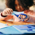 Fiskars Big Kids For Ages 8+ Ombre 6" Left-handed Scissors, Blue-Turquoise...