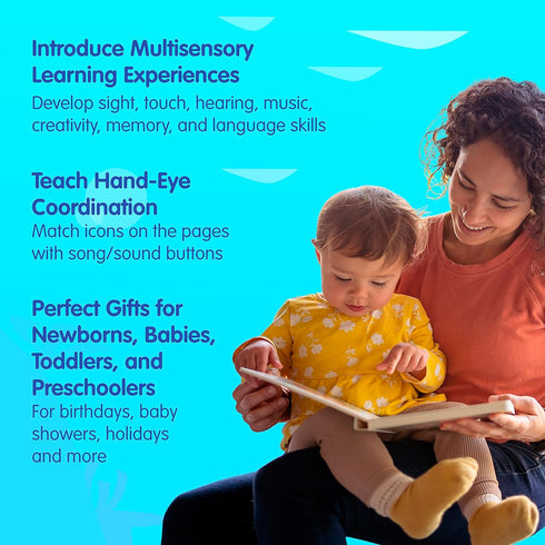 Baby Shark My First Friend 3 Button Sound Book with Handle, Children's Sound Books, Interactive Learning Books for Toddlers, Learning & Education ...