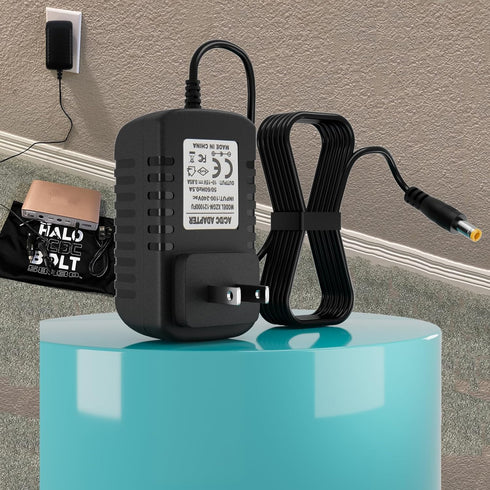 10-15V Charger Compatible with Halo Bolt Car Jump Starter 57720/58830/ Bolt ACDC Wireless, Bolt Air for Halo Bolt Charging Cord......