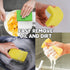 12-Count Natural Kitchen Sponge,Compressed Cellulose Scrub Sponges,Non-Scratch Kitchen Sink Sponges for Dishes Cleaning Bathroom Cars,Funny Colorf...