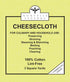Nouvelle Legende Commercial Grade Unbleached Cotton Cheesecloth, Durable, Lint-Free, Reusable, Machine Washable for Straining, Cooking, Basting, C...