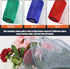 3 Rolls Mesh Ribbon, Christmas Deco Mesh Metallic Red Green Navy Blue Mesh Ribbon Rolls for Wreaths, Gift Wrapping, Party Decorations (6 Inch x 10...