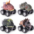 Dinosaur Toys for 3-7 Year Old Kids, Pull Back Dinosaur Cars for Kids, 4 Pack Set Car Toys, Gift Toys Dino Cars...