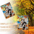 Welcome Fall Cat Beach Chair Decorative Garden Flag, Autumn Pet Coastal Maple Leaves Pumpkin Yard Outside Decorations, Thanksgiving Nautical Outdo...