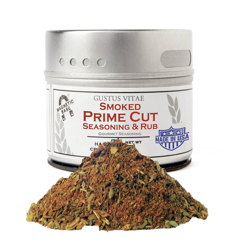 Smoked Prime Cut Seasoning & Rub | Authentic Artisanal Spice Blend | All Natural, Non GMO | Hand Made in Small Batches | Made in USA | Sustainably...