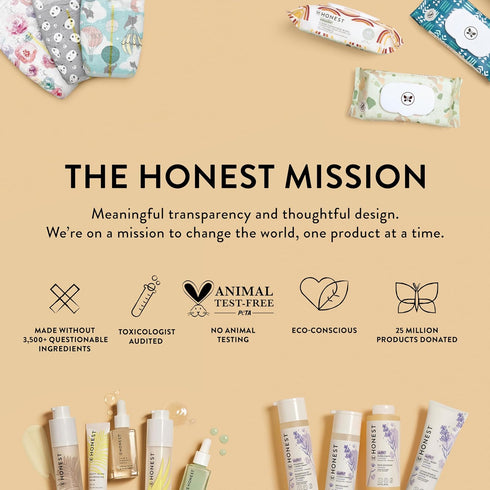 Honest Beauty Powder Brush | Even Blending for Loose + Pressed Powders | Renewable Bamboo, Synthetic Bristles | Cruelty Free...