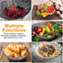 Veggie Vegetable Steamer Basket, Folding Steaming Basket, Metal Collapsible Stainless Steel Steamer Basket Insert for Cooking Food, Expandable Fit...