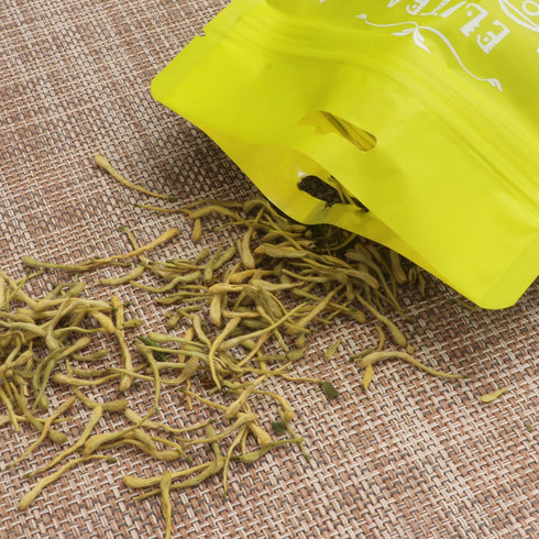 Elitea 3oz Honeysuckle Tea Wild Lonicera Japonica Loose Buds Dried Flower Herbal Tea Jin Yin Hua 100% Natural...