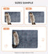 Luciphia 1 Pack 2 Pet Blankets for Dogs Cats, Fleece Print Dog Cat Blankets for Small Medium Large Puppy Kitten, Dot Grey White Medium(30x20 inch)...