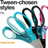Fiskars® Student Glitter Scissors, Colors May Vary (7 in.)...