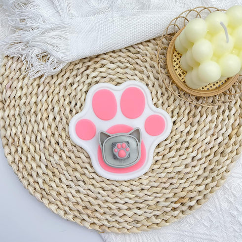 SYA ZOMOPLUS Cute Cat Paw Keycap,Squishy Paw Custom Keycap-1pc Keycap for Mechanical Keyboard,Suitable for Cherry MX/Gateron Switches-ESC Key Keyc...