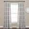 Lush Decor Nova Ruffle Window Curtain Panel Pair, 42"W x 84"L, Gray...