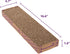 SmartyKat Super Scratcher Corrugated Cat Scratcher, Catnip Infusion Technology - Brown, Single Wide...