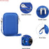 Carrying Case for KODAK PIXPRO WPZ2 Rugged Waterproof Digital Camera, Shockproof WiFi 4K Video Digital Camera Storage Cover Bag, Mesh Pocket fits ...