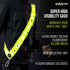 AVANTO LED Reflective Sash, Original, USB-C, Reflective Vest for Walking, Led Belt for Dog Walking, Reflective Vest for Walking, Wearable Led Ligh...