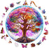 Wooden Puzzles for Adults - Dreamy Tree of Life Wooden Puzzle, Unique Shape Wooden Jigsaw Puzzles for Adults, Wood Puzzles Adult, Perfect for Birt...