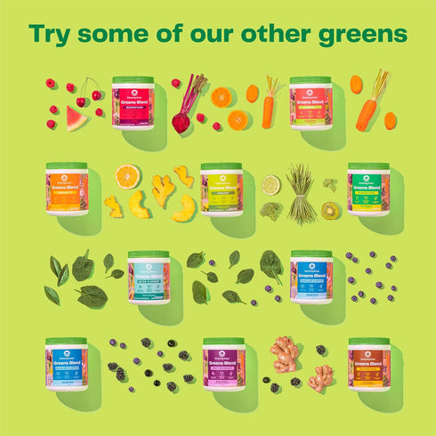 Amazing Grass Greens Superfood for Immune Support: Greens Powder with Organic Spirulina, Chlorella, Beet Root Powder, Digestive Enzymes & Probioti...