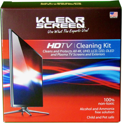 Large TV Cleaning Screen Cleaner for Tvs, Gaming Monitors, LCD, LED, OLED, LED, Made in The USA......