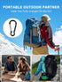 ??????4 ?????????????? Solar-Charger-Power-Bank-38800mAh Waterproof Portable Solar Phone Charger with LED Flashlight/USB C Fast Charge External Ba...