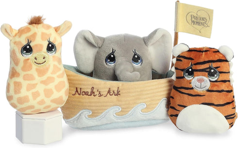 Aurora® Inspirational Precious Moments™ Noah's Ark Playset Stuffed Animal - Cherished Memories - Enduring Comfort - Multicolor 6 Inches...