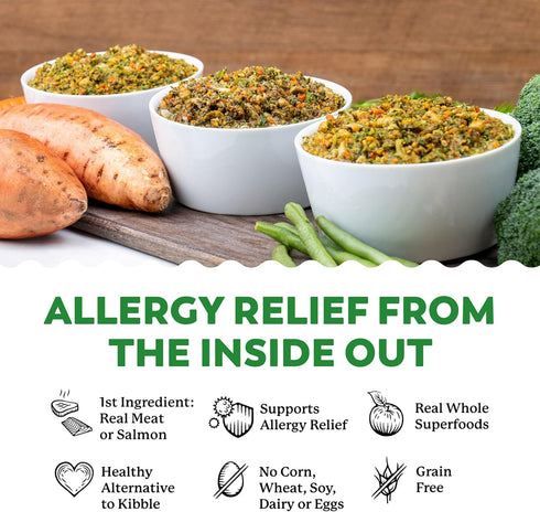 Dr. Harvey's Specialty Diet Allergy Salmon Recipe, Human Grade Dog Food for Dogs with Sensitivities and Allergies Trial Size (5.5 Oz)...