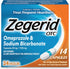 Zegerid OTC 24-Hour Heartburn Relief, The Only Proton Pump Inhibitor with Omeprazole 20mg + Sodium Bicarbonate, Treats Frequent Heartburn, 14ct Ca...
