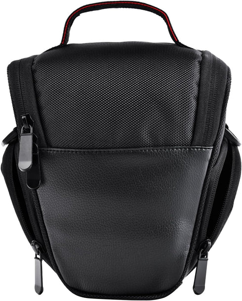 FOSOTO DSLR Camera Case Nylon Holster Bag Compatible for Nikon D3300 D3400 D3500 D5300 D5600 B700,Canon EOS Rebel XT XTi T6 T5i T3i SL2 1300D,Pent...