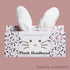 Beauty Concepts Cute Bunny Ears Spa Headband - Soft, Adjustable, and Adorable Hair Accessory for Skincare and Makeup Routines...