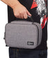 Egooz Large Smell Proof Stash Locking Bags with Combination Lock - Waterproof Smell Proof Containers Box Case for Home and Travel Grey...