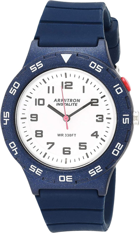Armitron Sport Unisex Easy to Read Silicone Strap Watch, 25/6443...